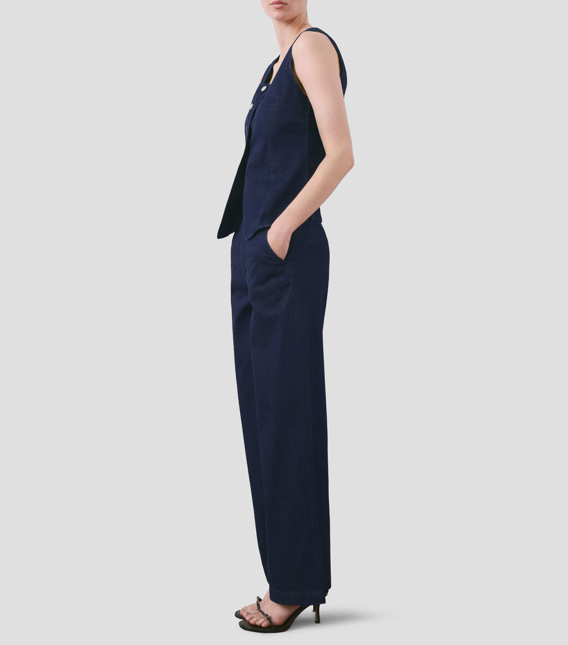 Jeans Wideleg Mujer